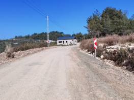 İLEMİN'DE DENİZ MANZARALI SATILIK TARLA 